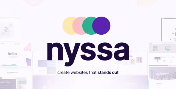 Nyssa – One & Multi Page Multipurpose WordPress theme