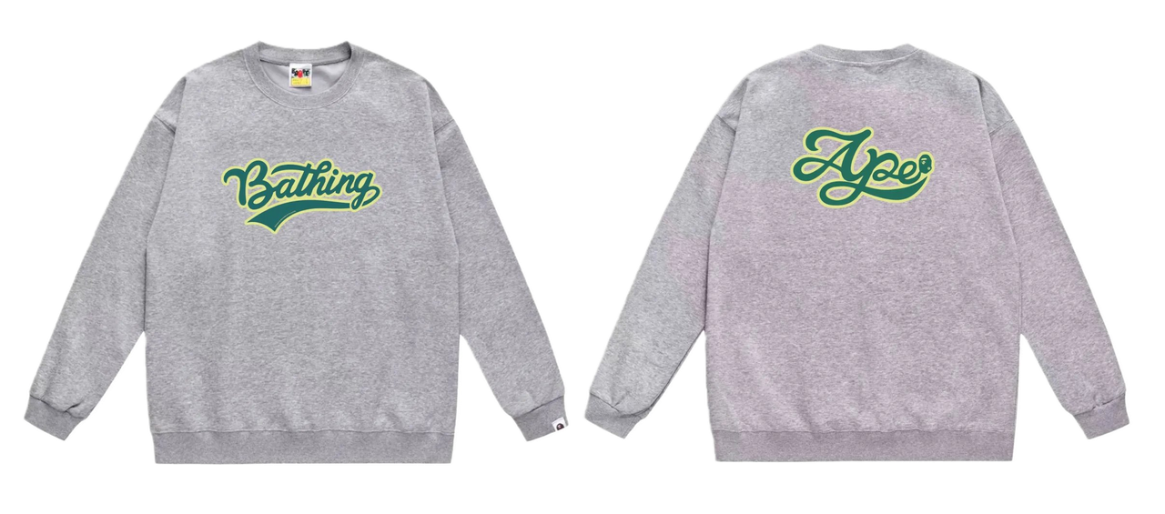 Bape Sweatshirt 39+ colorways [Premium Quality]