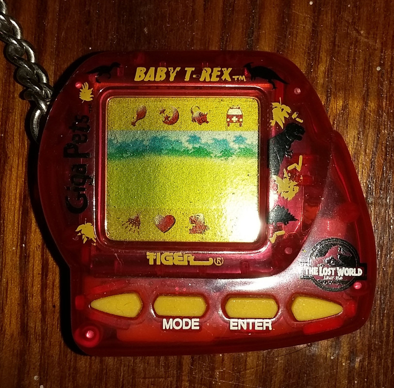 Baby T-Rex (clear red)