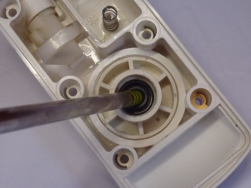 Introduciendo vástago