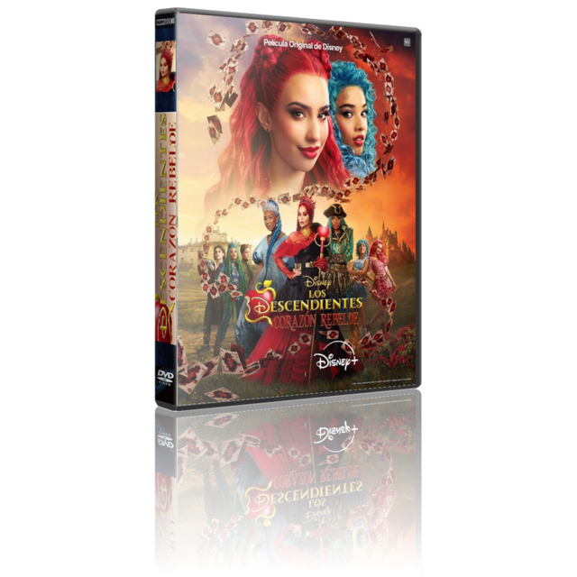 Portada - Los Descendientes, Corazón Rebelde [DVD9 Custom][Pal][Cast/Ing/Fra][Sub:Varios][Fantástico][2024]