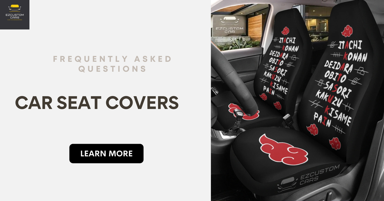 anime car seat covers