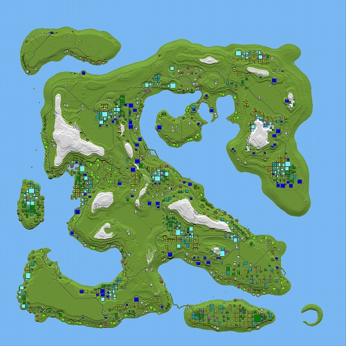 Island Maps - Mods - 7 Days to Die