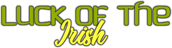 St. Patrick's Day WordArt Luck-Of-The-Irish