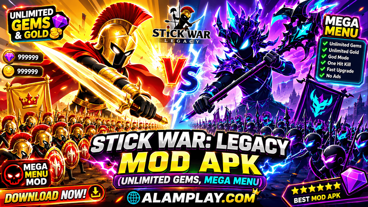 Stick War Legacy Mod Menu screenshot 1 — gameplay