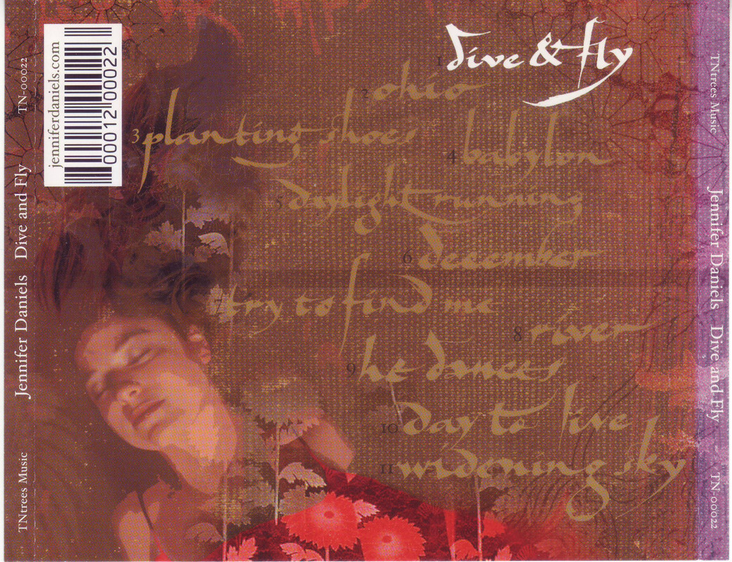 Jennifer Daniels-5 CDs (Tennessee folky singer-songwriter)