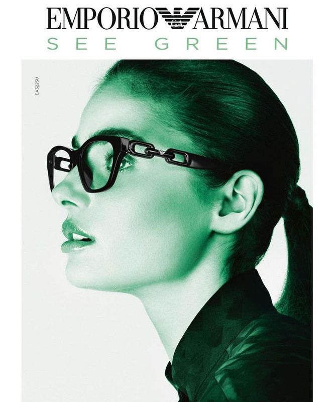 Emporio Armani, gli accessori green SS23