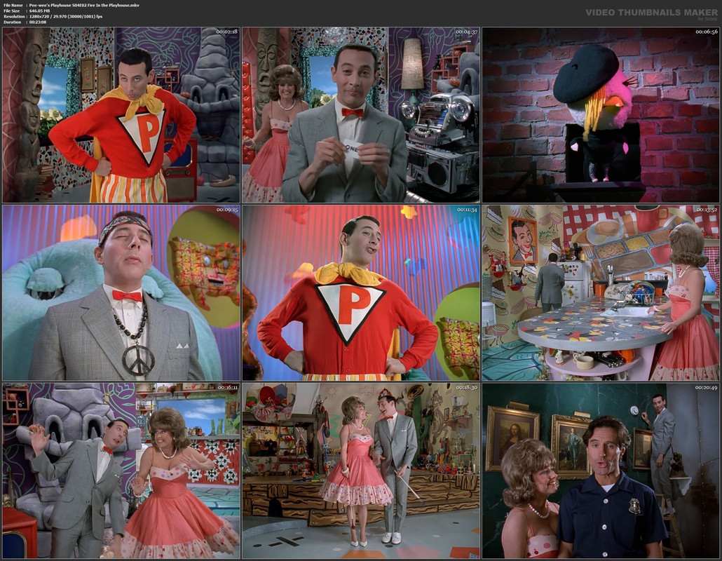 Pee-wee's Playhouse S04E02 Fire In the Playhouse.mkv