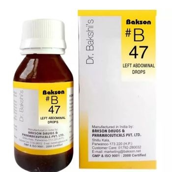 Bakson B47 Left Abdominal Drops (30ml)