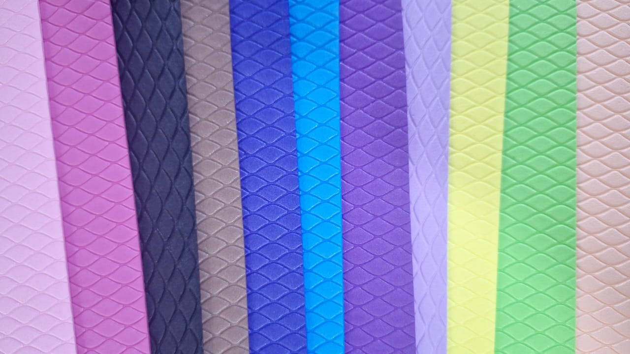 Foamy grabado textura Rombos para manualidades 1pz