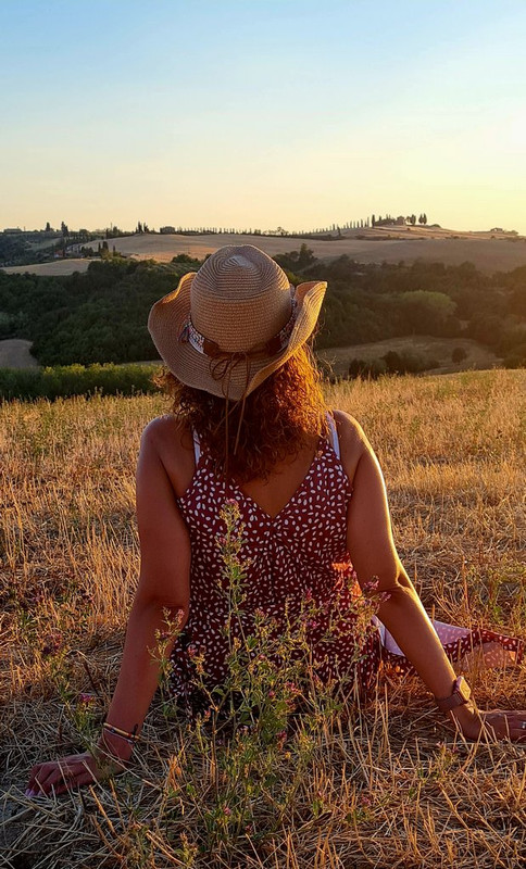 La Toscana 2022: entre termas y cipreses - Blogs de Italia - Los cipreses creen en Dios...y más en Val D'Orcia (5)