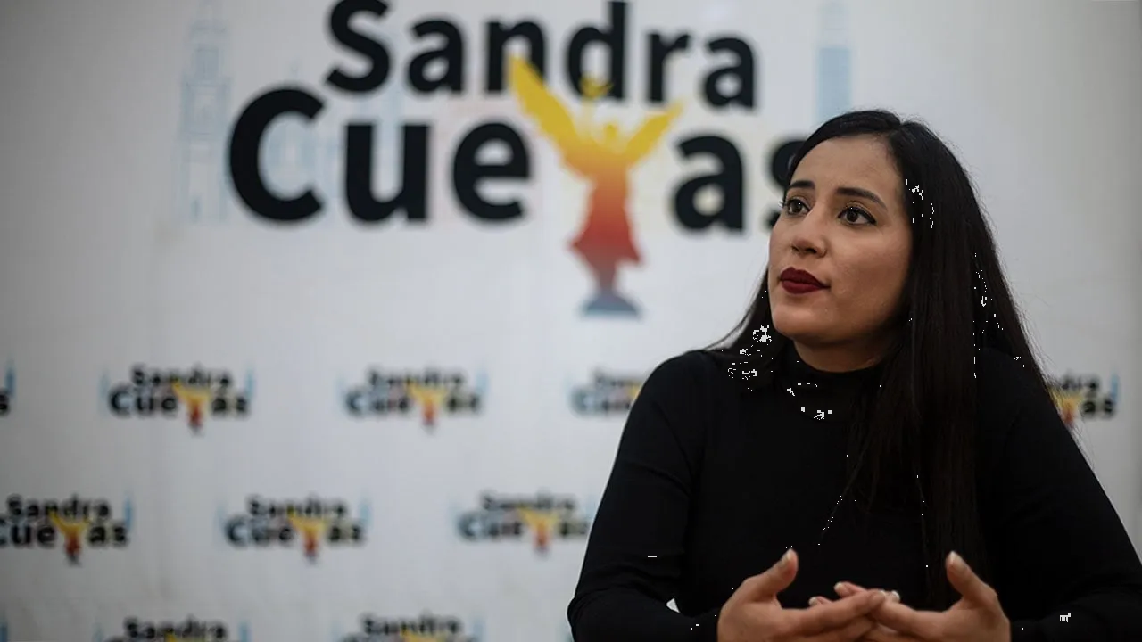 Hubo “pura gente bonita” en marcha pro INE: Sandra Cuevas