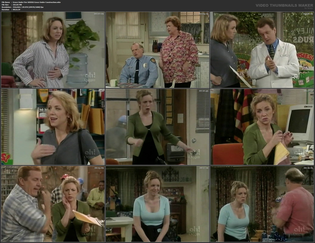 Grace Under Fire S05E02 Grace Under Construction.mkv