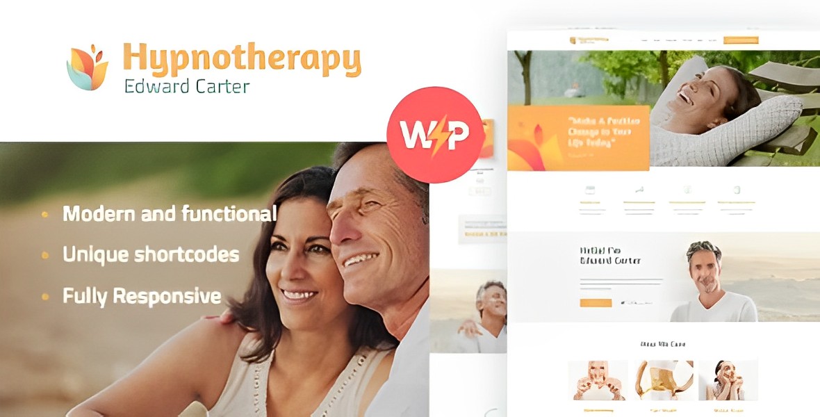 Hypnotherapy And Psychologist Therapy WordPress Theme