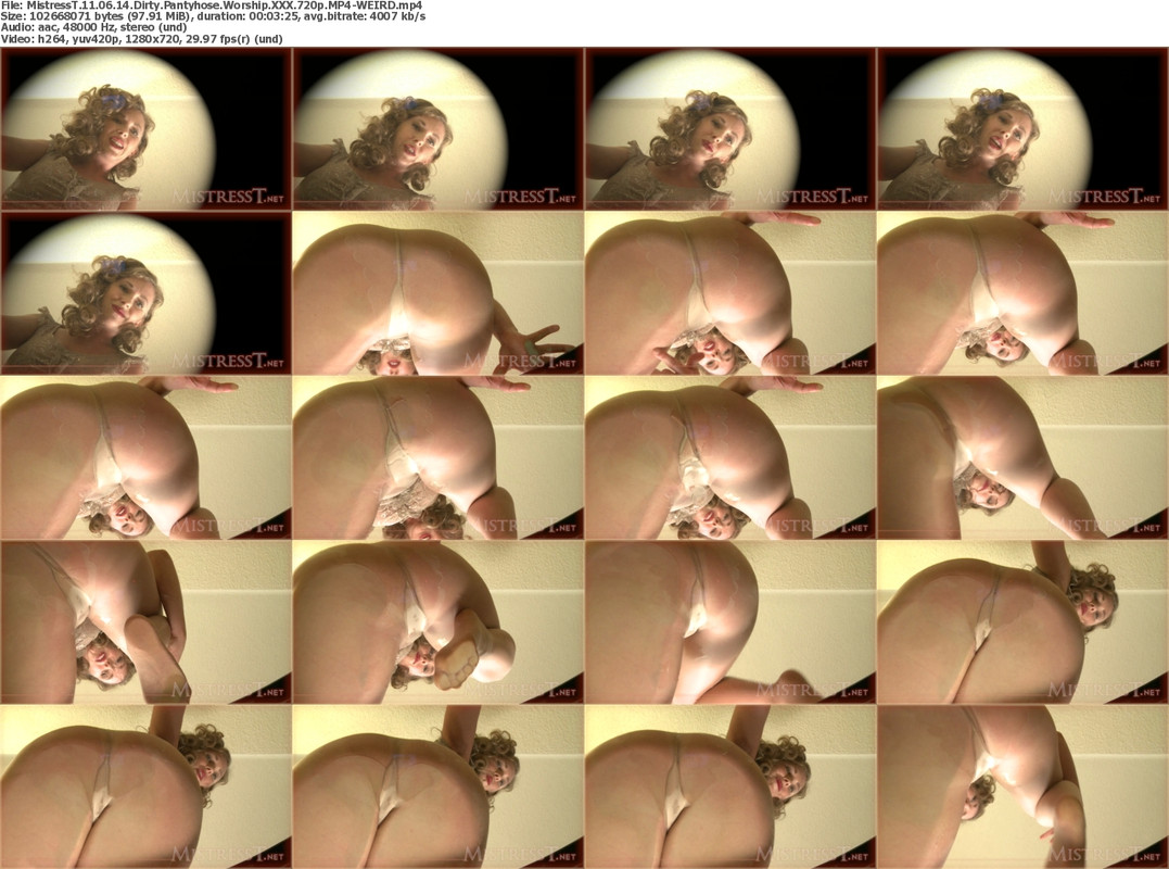 MistressT_11_06_14_Dirty_Pantyhose_Worship_XXX_720p_MP4_WEIRD_s