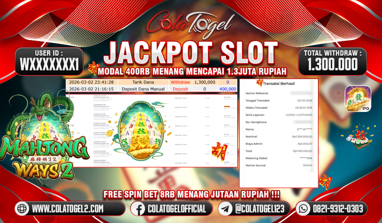 JACKPOT SLOT GACORR!!