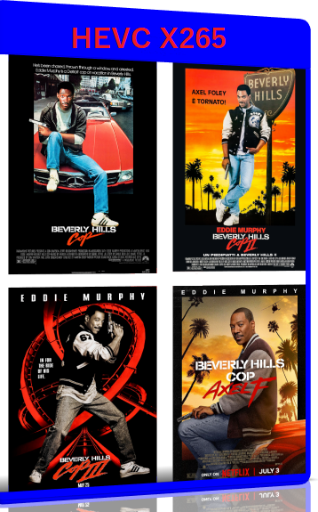 Beverly Hills Cop Saga (1984-2024) mkv FullHD 1080p HEVC AC3 ITA ENG Sub