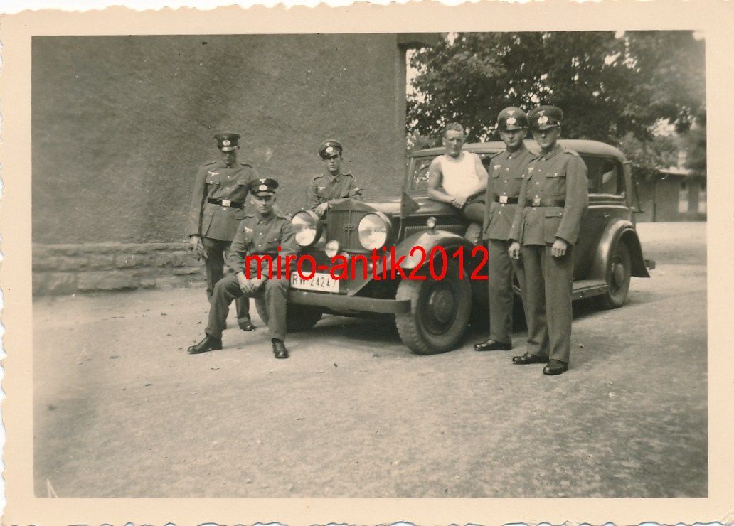 Foto, Portrait, Wehrmacht, Panzermänner, Ausbild