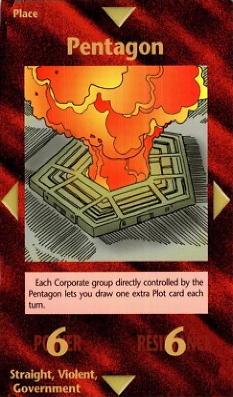 Pentagon card