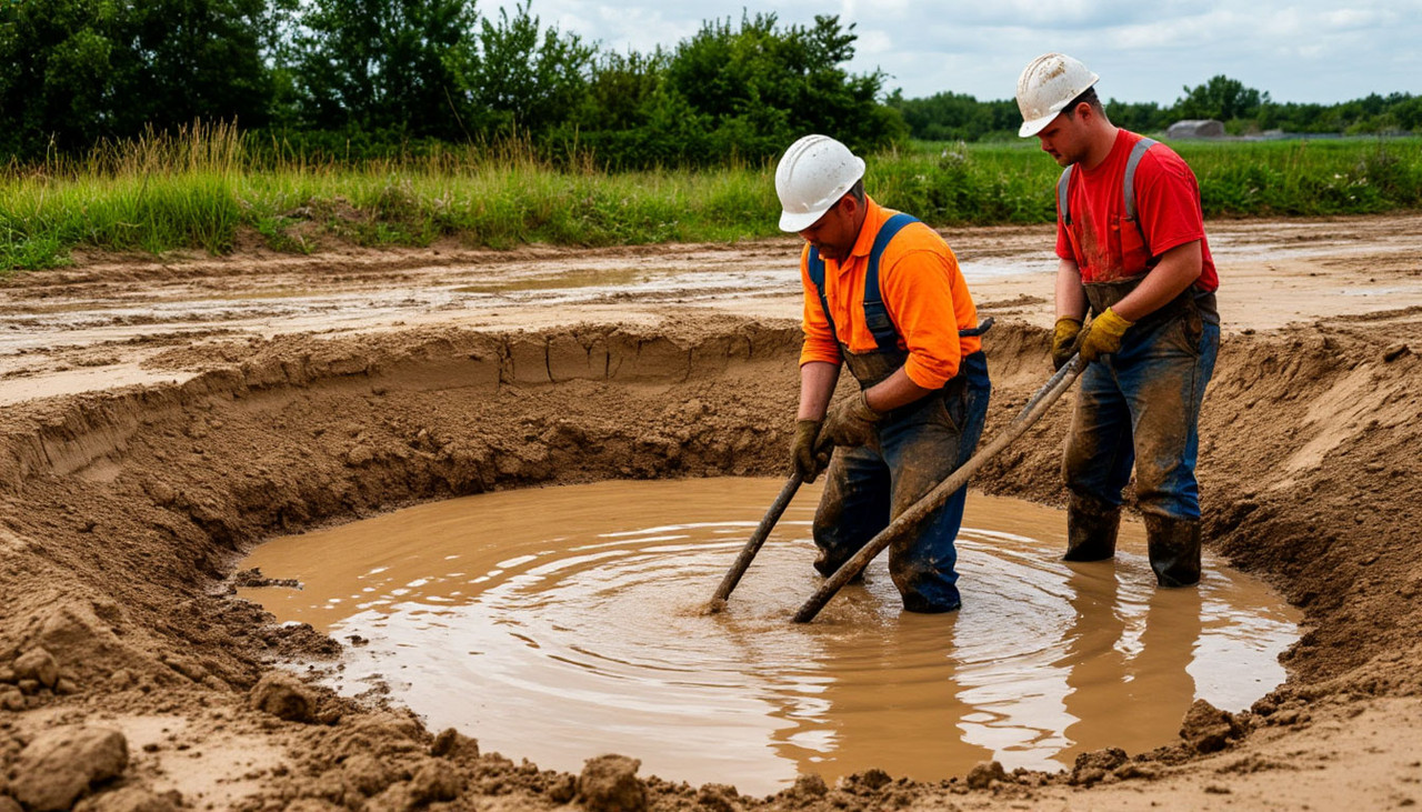 Очистка скважины от песка