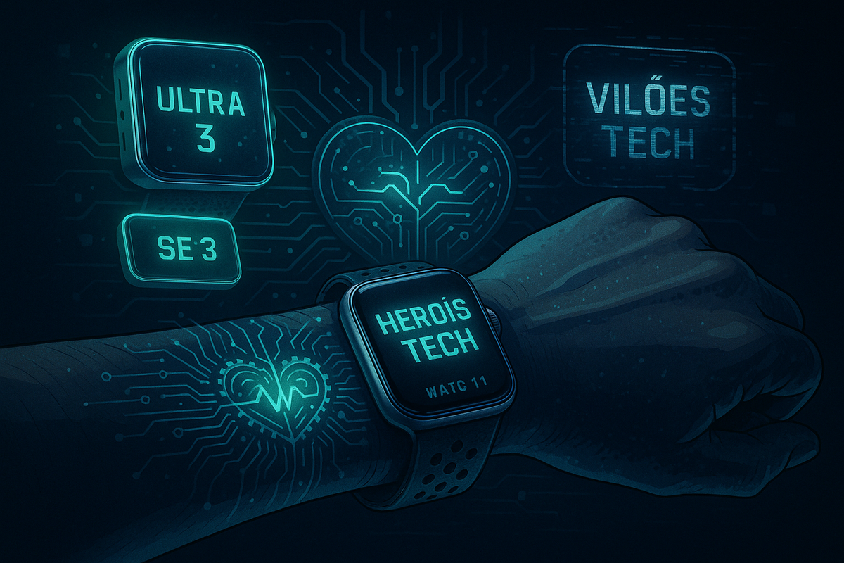 📡 Apple Watch 2025: os modelos que salvam o pulso — e os que já nasceram ultrapassados