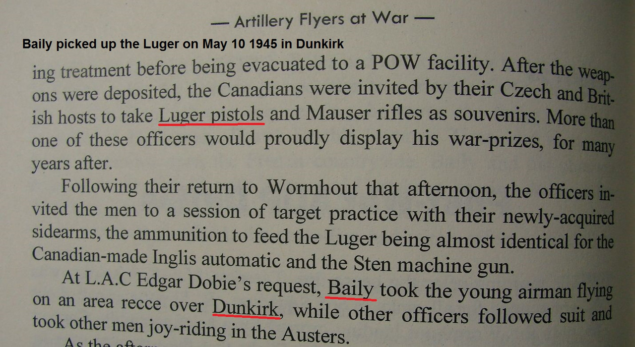 Luger pick up May 10th 1945
