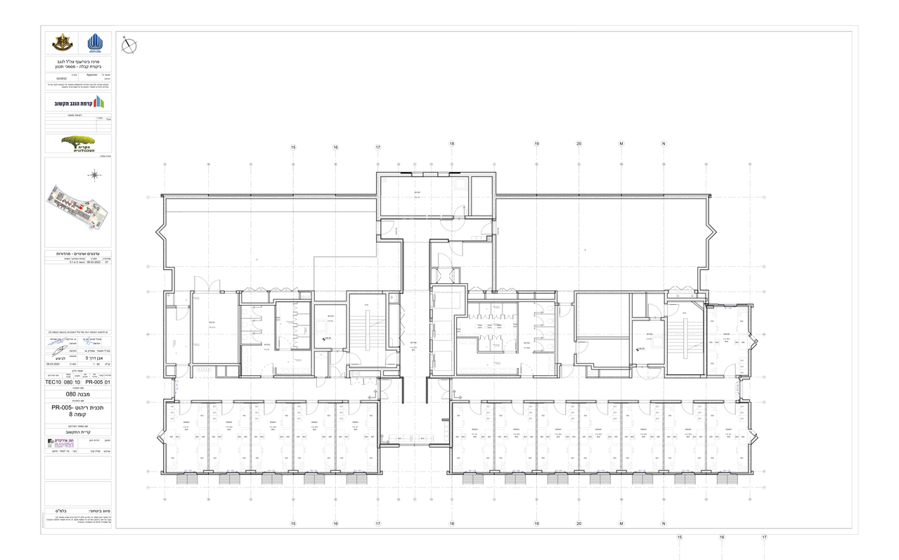 תוכנית ריהוט קומה 8