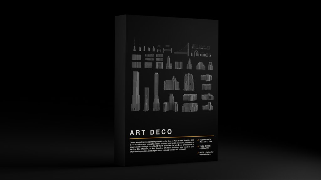 Kitbash3D ART DECO