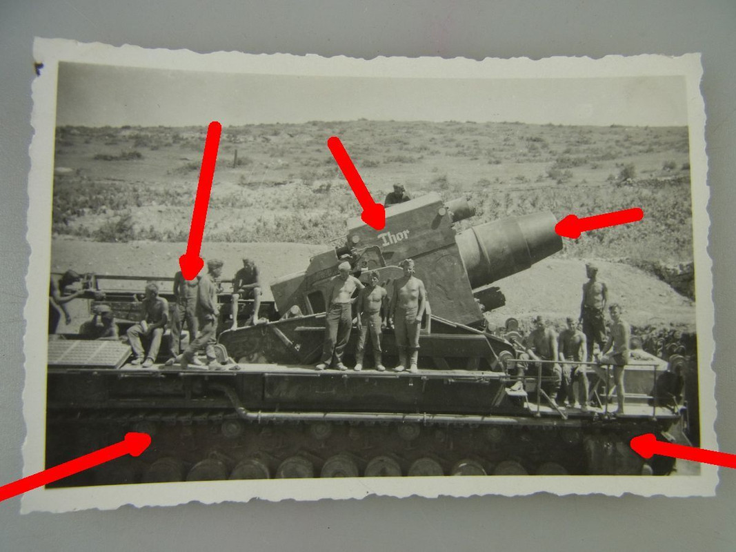 60cm Mörser Karl Gerät 040 THOR Geschütz Sewasto