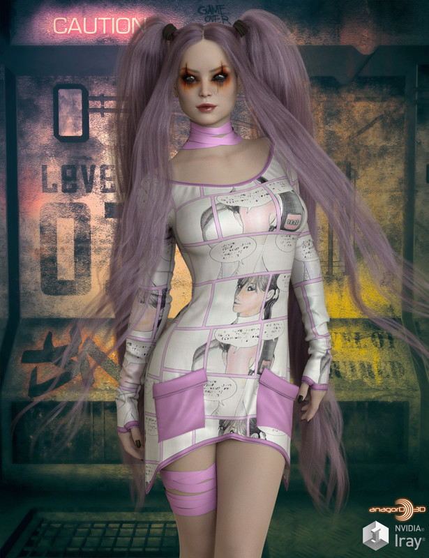 VERSUS - dForce Emo Doll III for Genesis 8 and 8.1F