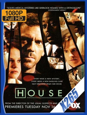 Dr. House (2004) Temporada 1-2-3-4-5-6-7-8 x265 HD 1080p Latino [GoogleDrive]