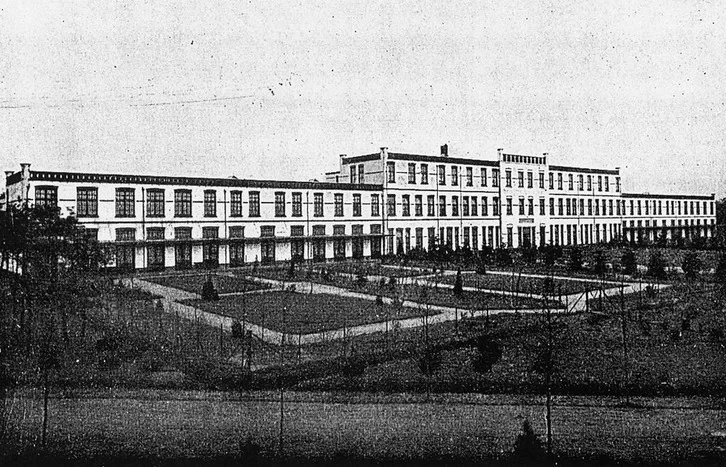 Psiquiátrico de Het Apeldoornsche Bosch, cerca de Amsterdam, en 1930