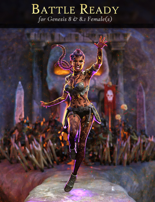 Battle Ready for Genesis 8 and 8.1 Females Battle Ready for Genesis 8 and 8.1 Females