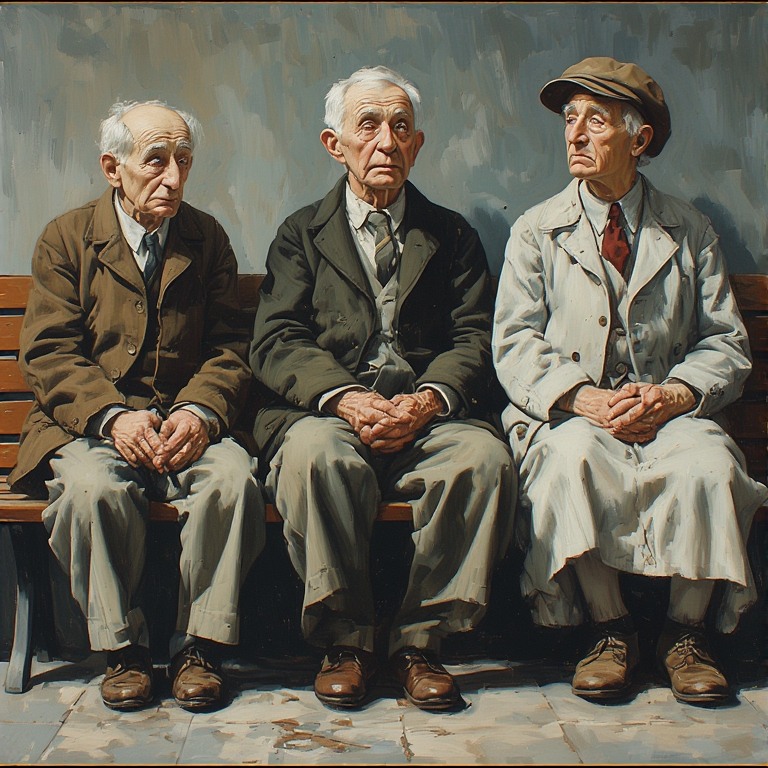 a-painting-of-three-people-sit