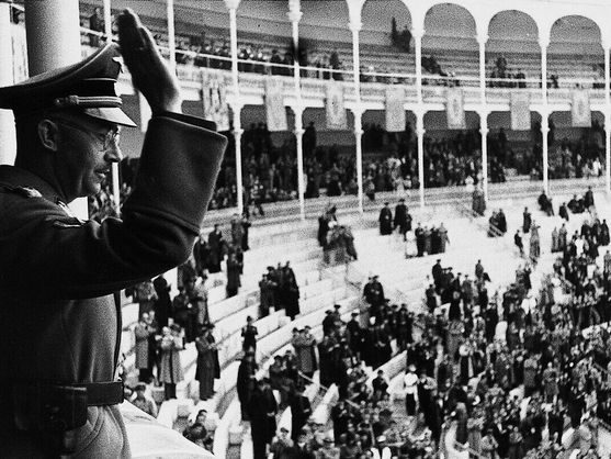 Himmler en la plaza de toros de Las Ventas de Madrid