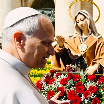 Papa Leone XIV e la Mamma del Cielo