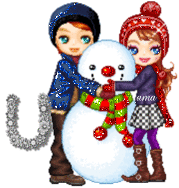 Con Muñeco de Nieve U