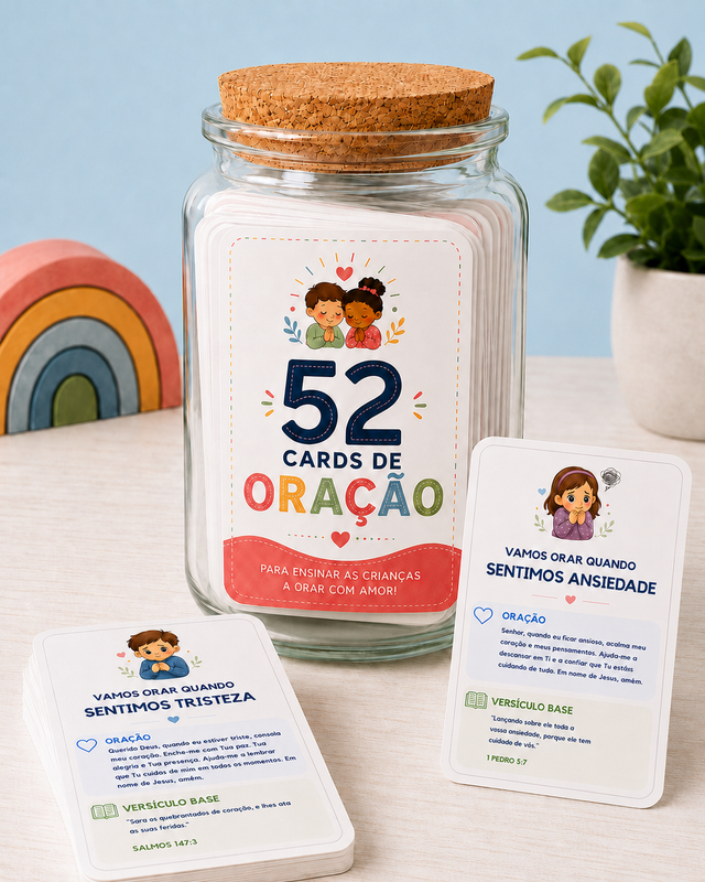52 Cards de Oração Infantil