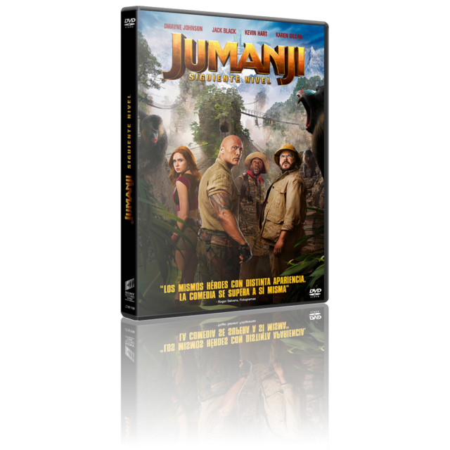 Jumanji: Siguiente Nivel [DVD9 Full][Pal][Cast/Ing/Ru/Ukra][Sub:Varios][Aventuras][2019]