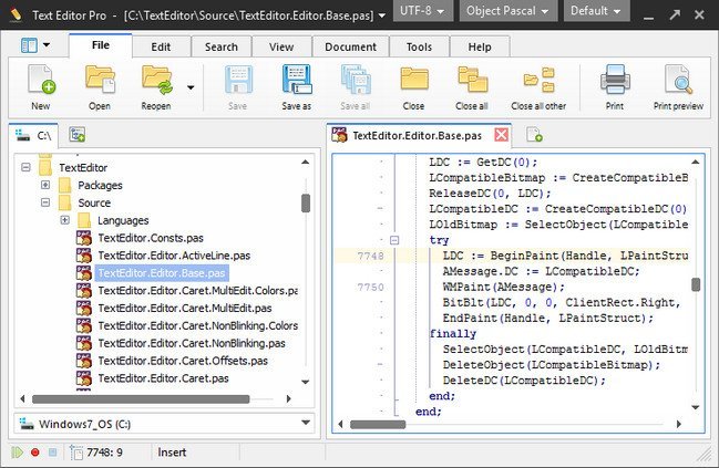Text Editor Pro 22.1.0 Multilingual
