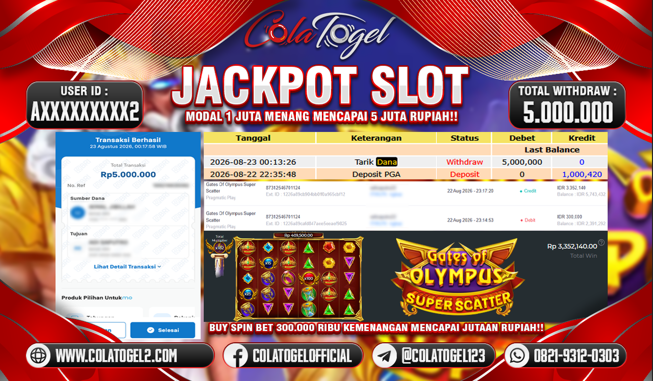 JACKPOT SLOT GACOR!!