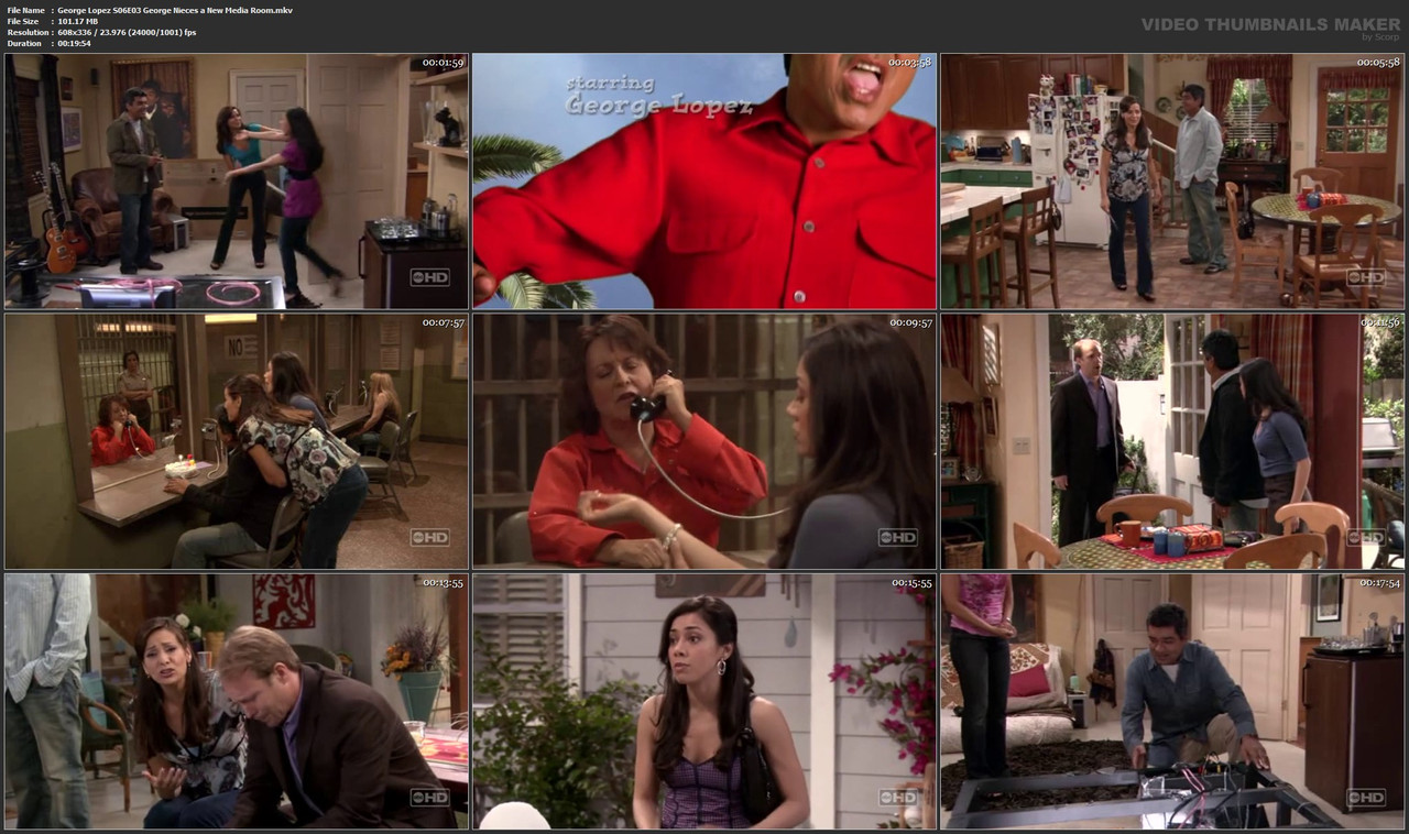 George Lopez S06E03 George Nieces a New Media Room.mkv