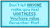 you have value