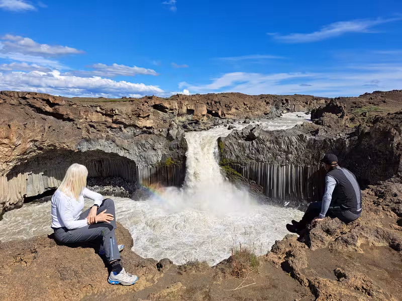 ISLANDIA, 21 DÍAS EN UN 2º VIAJE A LA TIERRA DEL HIELO Y FUEGO - Blogs de Islandia - 9/07/2025 REPETIMOS GODAFOSS ,ALDEYJARFOSS, PERÍMETRO DEL MYVATN Y GRJOTAGJA (14)