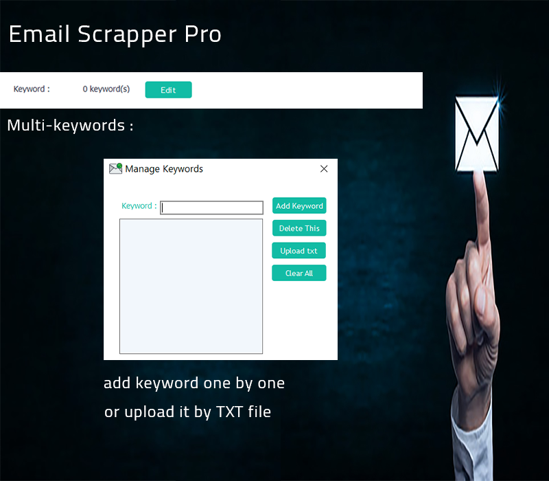 EmailAPP Scrapper & Filter & Validator - 2