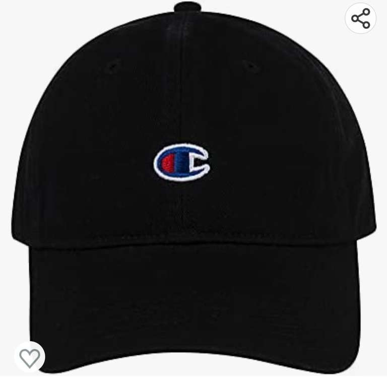 Amazon: Champion Father Dad – Gorra en color negro, Ajustable Cinta de Pelo, para Hombre