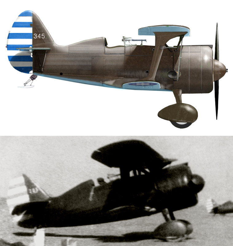 CAF-Polikarpov-I-153-Chinese-army-of-Chang-Chai-Shek-sn-345-1939-China-0B