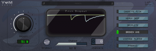 Yum Audio LoFi Pitch Dropout 1.7.2