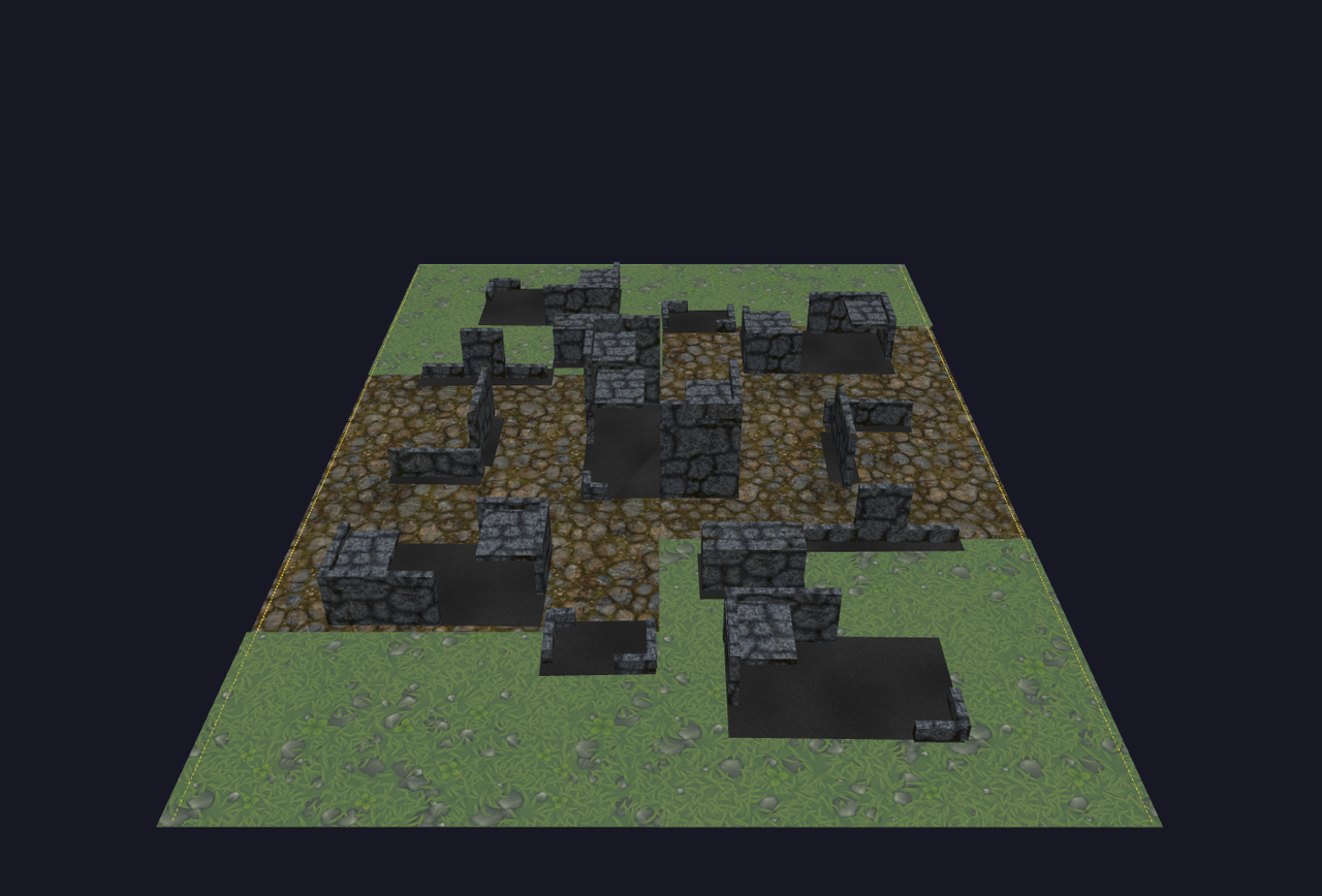 layout a take and hold vs reconnaissance 3d