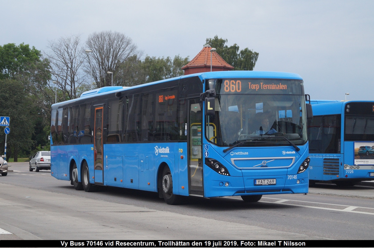 Trollhättan 19 juli 2019 - del 1 (Connect Bus & Vy Buss)